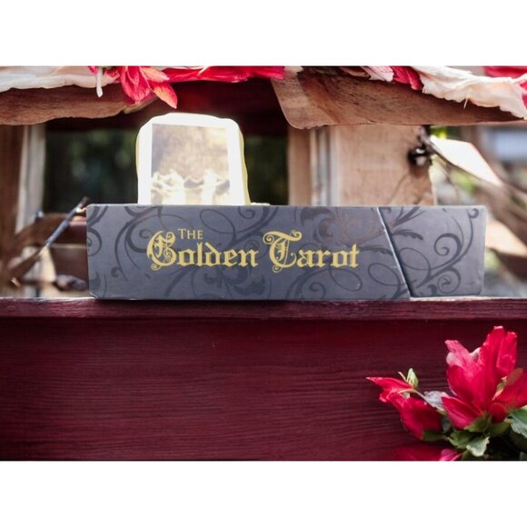 The Golden Tarot: Visconti-Sforza Deck by Mary Packard, New in Box - Picture 5 of 11